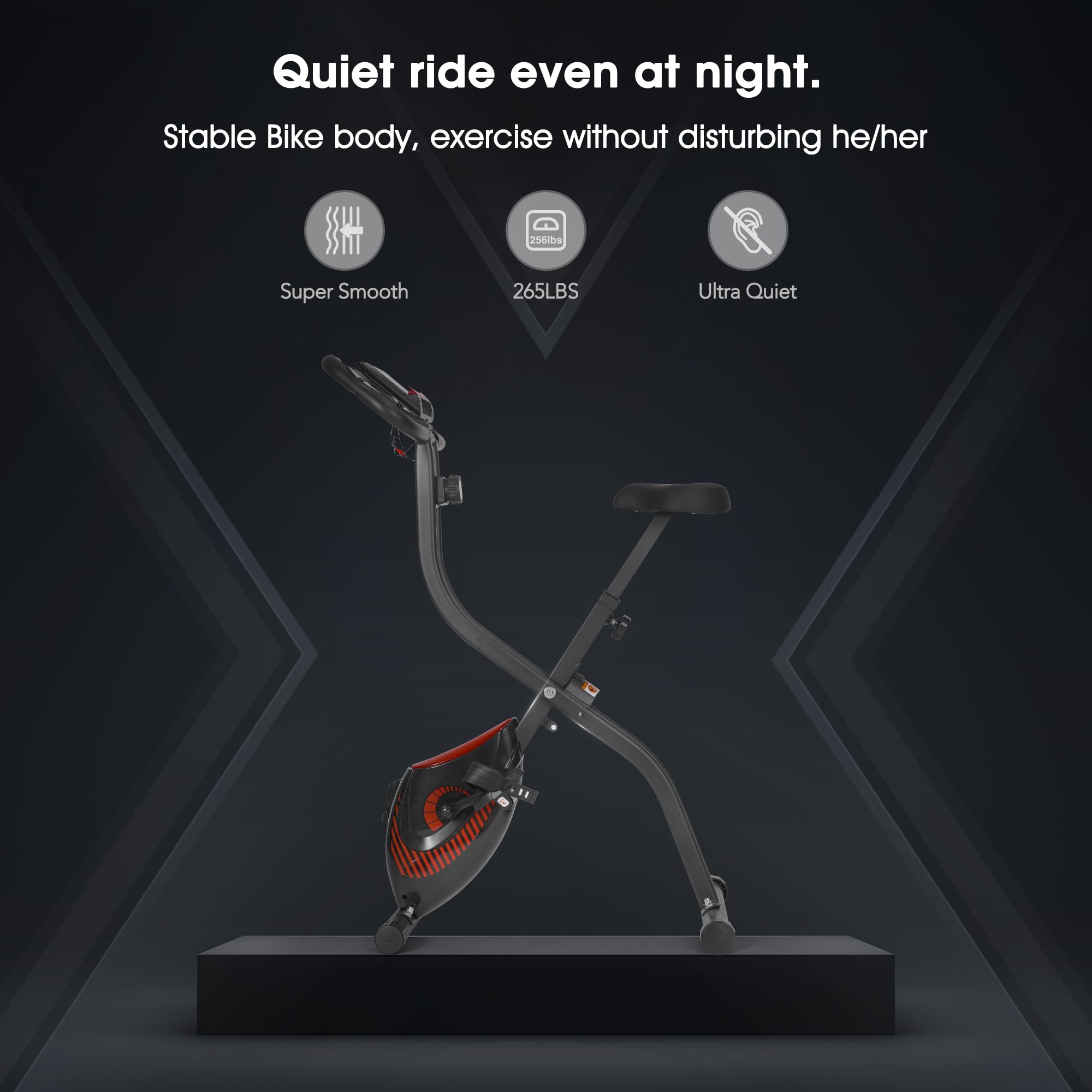 Zorvalyn Exercise Bike 3 IN 1 Stationary