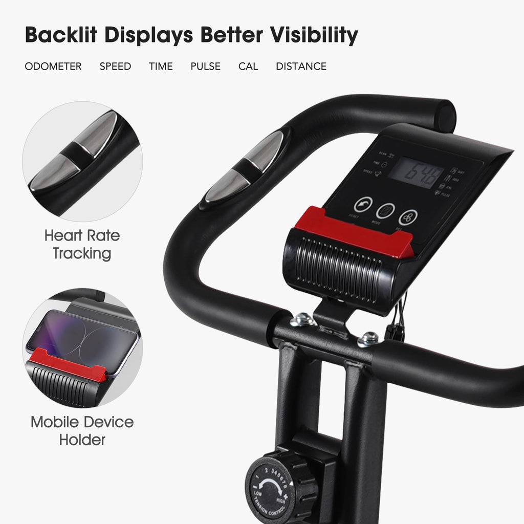 Zorvalyn Exercise Bike 3 IN 1 Stationary