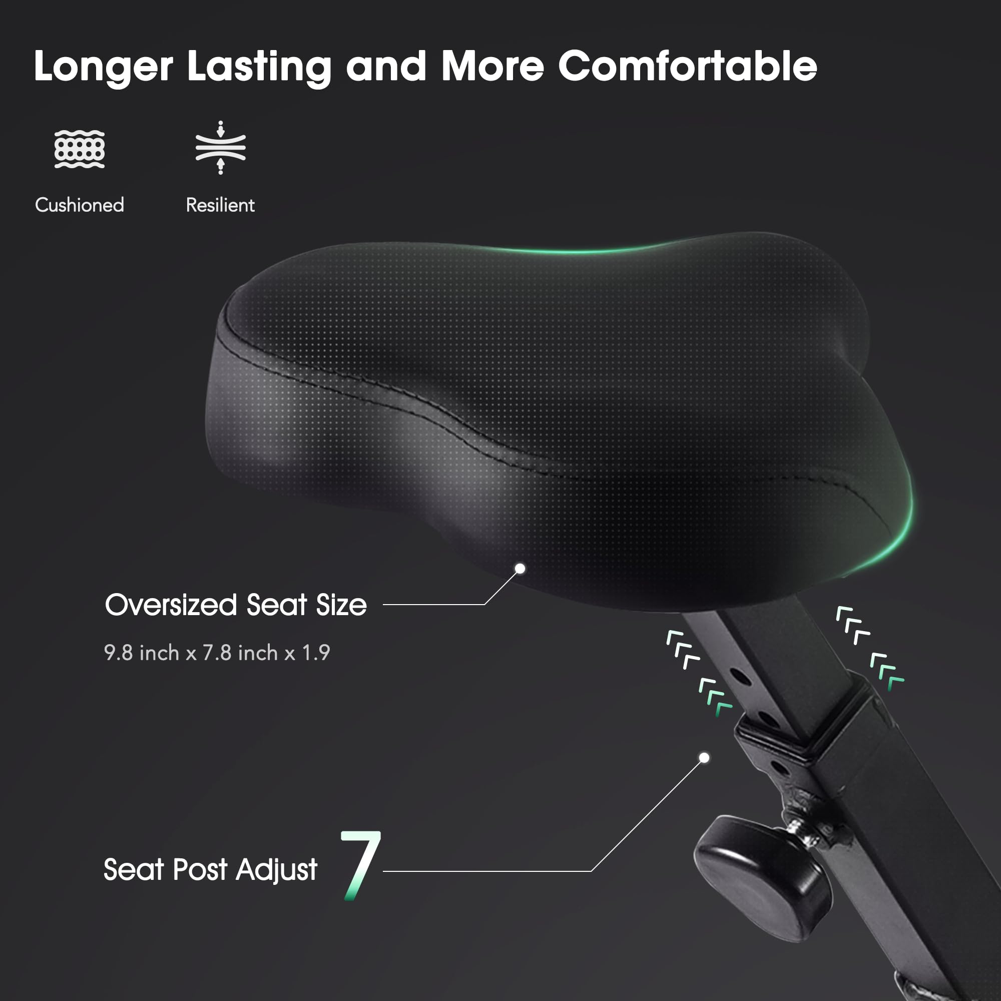 Zorvalyn Exercise Bike 3 IN 1 Stationary