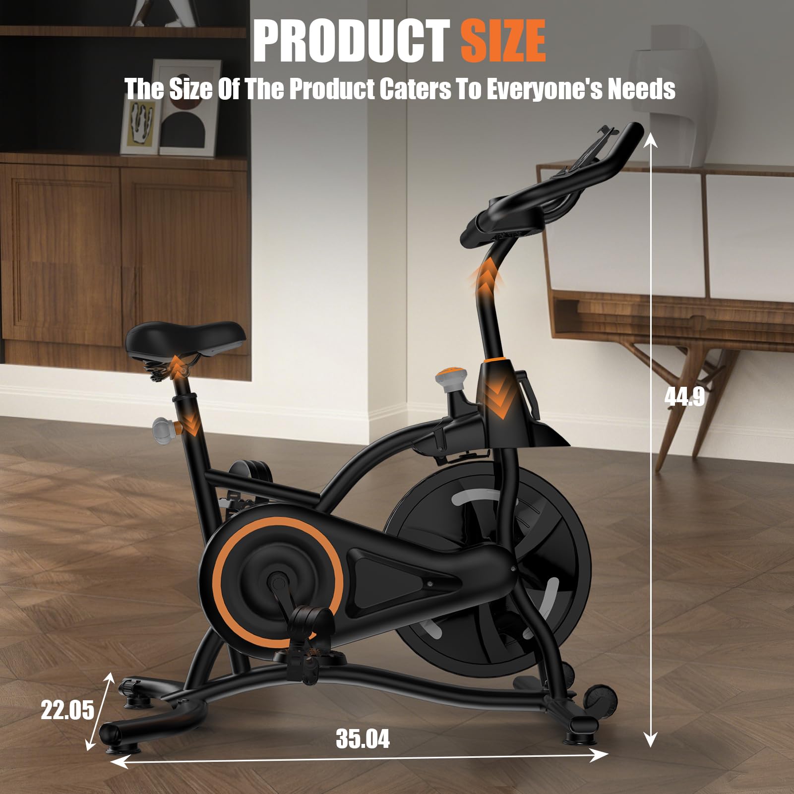 Zorvalyn Reinforced Steel Stationary Bikes