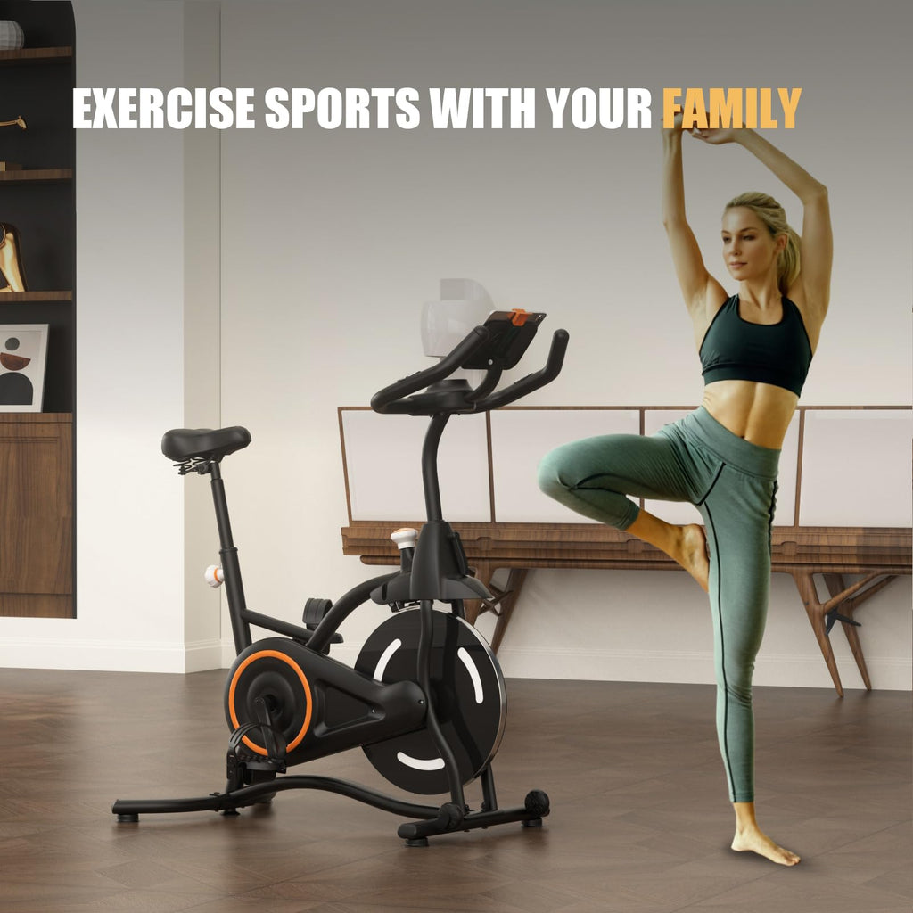 Zorvalyn Reinforced Steel Stationary Bikes