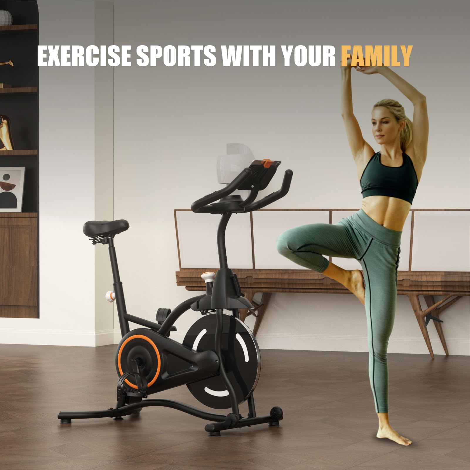 Zorvalyn Reinforced Steel Stationary Bikes