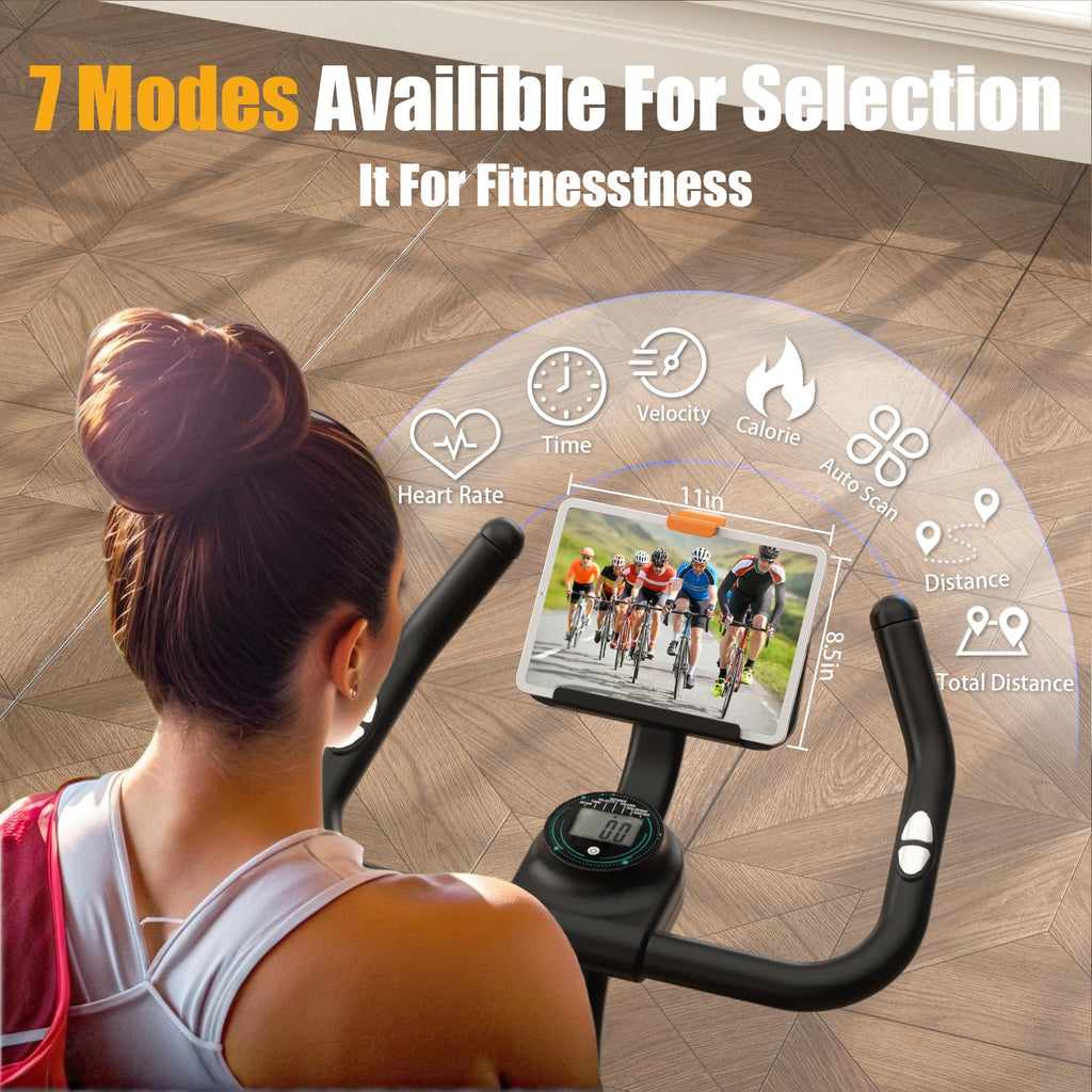 Zorvalyn Reinforced Steel Stationary Bikes